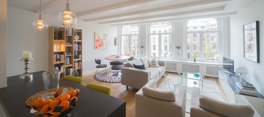 Verbouwing appartement Herengracht Amsterdam